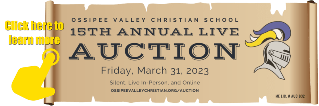 15th Annual Auction March 31st 2023