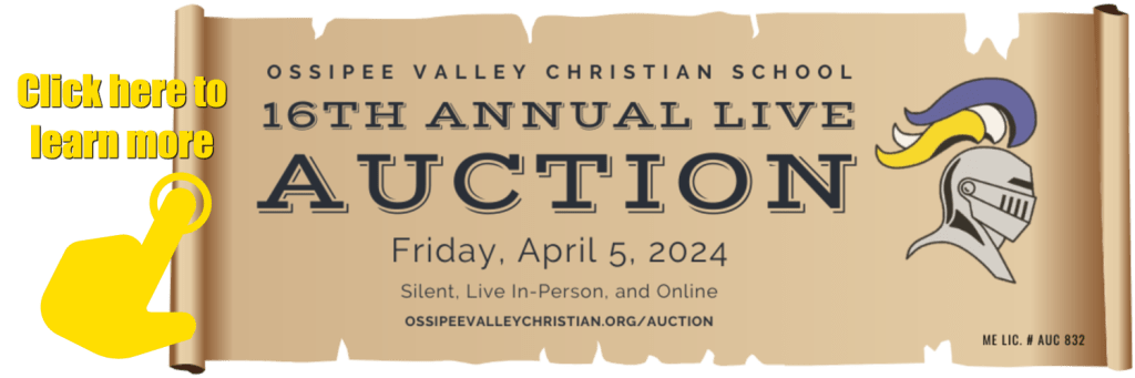 16th annual auction April 5, 2024
