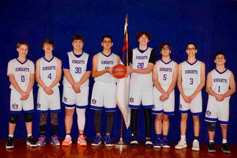 Boys varsity basketball team | Maine christian sports league
